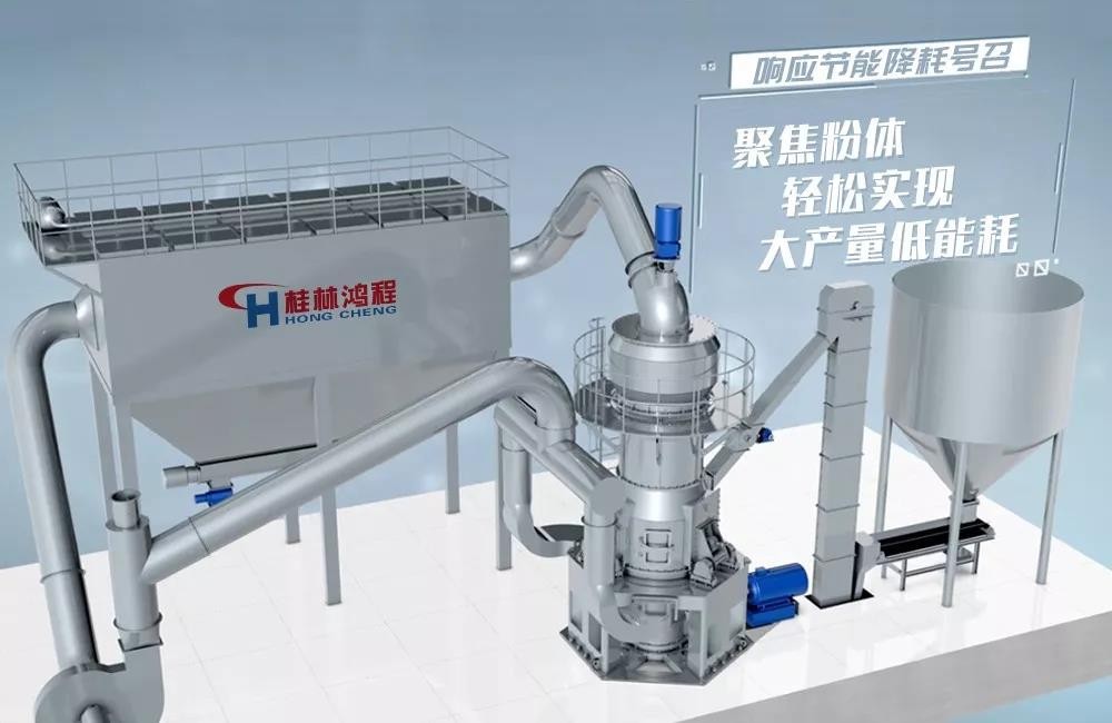 HLMX超細(xì)立磨鋰輝石深加工流程與工藝 HLMX超細(xì)立磨鋰輝石深加工流程與工藝